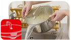 Rondel tefal Duetto+ 16cm 1.5l indukcja stal nierdzewna G7192256 garnek z powłoką nieprzywierającą do sosów i