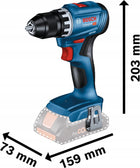 Wiertarko-wkrętarka bosch Professional GSR 18V-45 18V bezszczotkowa solo