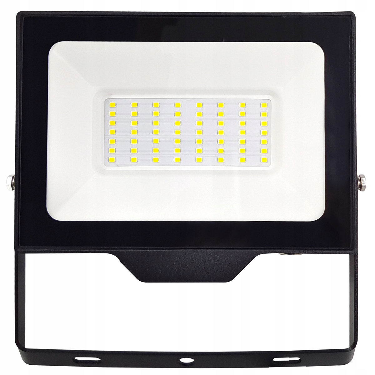 Halogen LED naświetlacz lampa 50W 4500K zewnętrzny IP65 do garażu mocny reflektor budowlany, oświetlenie warsztatu