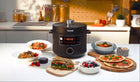 Multicooker tefal Turbo Cuisine CY754 ryżowar 10 programów 4,8l garnek elektryczny do duszenia, gotowania na parze i
