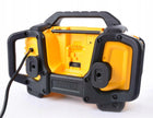 Dewalt radio budowlane kompaktowe z ładowarką 18V XR USB AUX dab+/fm DCR027 odbiornik Bluetooth, do warsztatu