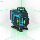 Poziomica laserowa 4D 16 linii zielony laser statyw 1,2m Blaupunkt zestaw niwelator krzyżowy 360° do wyznaczania