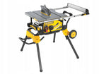 Mobilny stół roboczy DeWalt DWE74911 do piły stołowej podstawa jezdna pod pilarkę, wózek transportowy 100x30x75 cm