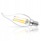 6x Żarówka LED Płomyk BA35 E14 7W = 60W 4000K Neutralna 360° Fil lumiled świeczka do żyrandola, 806 lm, źródło światła