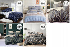 ELEGANCKA POŚCIEL 200x220 KOMPLET DWUSTRONNA + 2 POSZEWKI 70x80 DUŻO WZORÓW satynowa bawełniana, zapinana na zamek