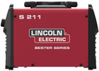 Spawarka inwertorowa elektrodowa MMA Lincoln Electric Bester S 211 do spawania TIG, elektrody 5 mm, 15–200 a, 230 V
