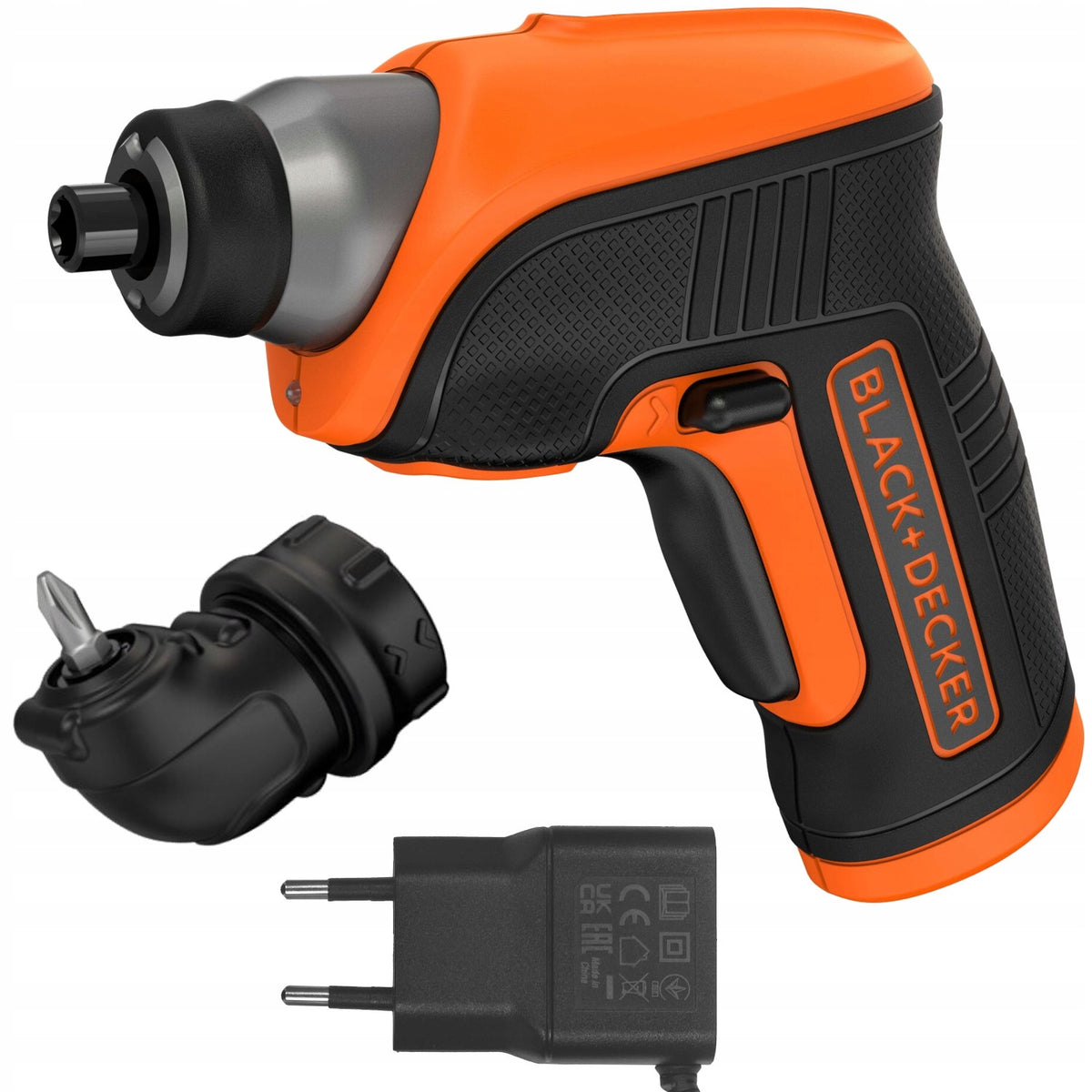 Akumulatorowy wkrętak wkrętarka 3,6V 1,5Ah ładowarka Black Decker CS3652LC elektryczny śrubokręt Li-Ion 5,5 Nm do