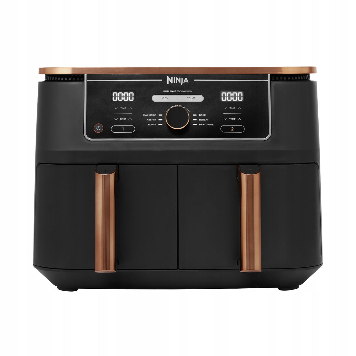 Frytkownica beztłuszczowa Ninja Foodi MAX 9,5 L Czarno-miedziany AF400EUCP 2470 w czarny