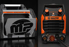 Spawarka inwerterowa MIG Co2 flux MMA TIG migomat synergia Majster MP0141 230 V, wyświetlacz LCD, uchwyt euro, maska