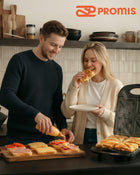 Opiekacz sandwich toster XXL 4 duże kanapki trójkąty tosty grzanki nominalna czarny