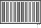 GRZEJNIK PANELOWY STALOWY DWUPŁYTOWY PODŁĄCZENIE DOLNE DIAMOND V22 60x100cm 1000 mm 600 mm grzewcza biały