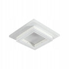 Lampa Sufitowa LED Plafon Kwadratowy Biały Nowoczesny 24W 4500K oprawa z wbudowanym źródłem światła, neutralna barwa