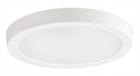 Plafon LED Berge Lampa Sufitowa Natynkowa 24W 2640 lm Okrągła Biała oprawa do pokoju, neutralna barwa światła
