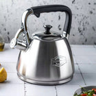 Czajnik na GAZ indukcje Stalowy z Gwizdkiem 3 L Srebrny Indukcja klausberg aluminiowy do gotowania wody
