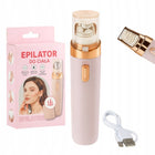 Epilator do twarzy bezpieczny dla wrażliwej skóry antybakteryjny USB