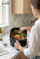 300x Wkłady do AIR FRYER + forma silikonowa do frytkownicy beztłuszczowej papier do pieczenia 25 cm z 1 330 sztuk