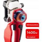 Pilarka Akumulatorowa bezszczotkowa Piła Łańcuchowa 20V 1400W 2 AKU 4,0Ah do cięcia gałęzi i drewna, lekka, prowadnica