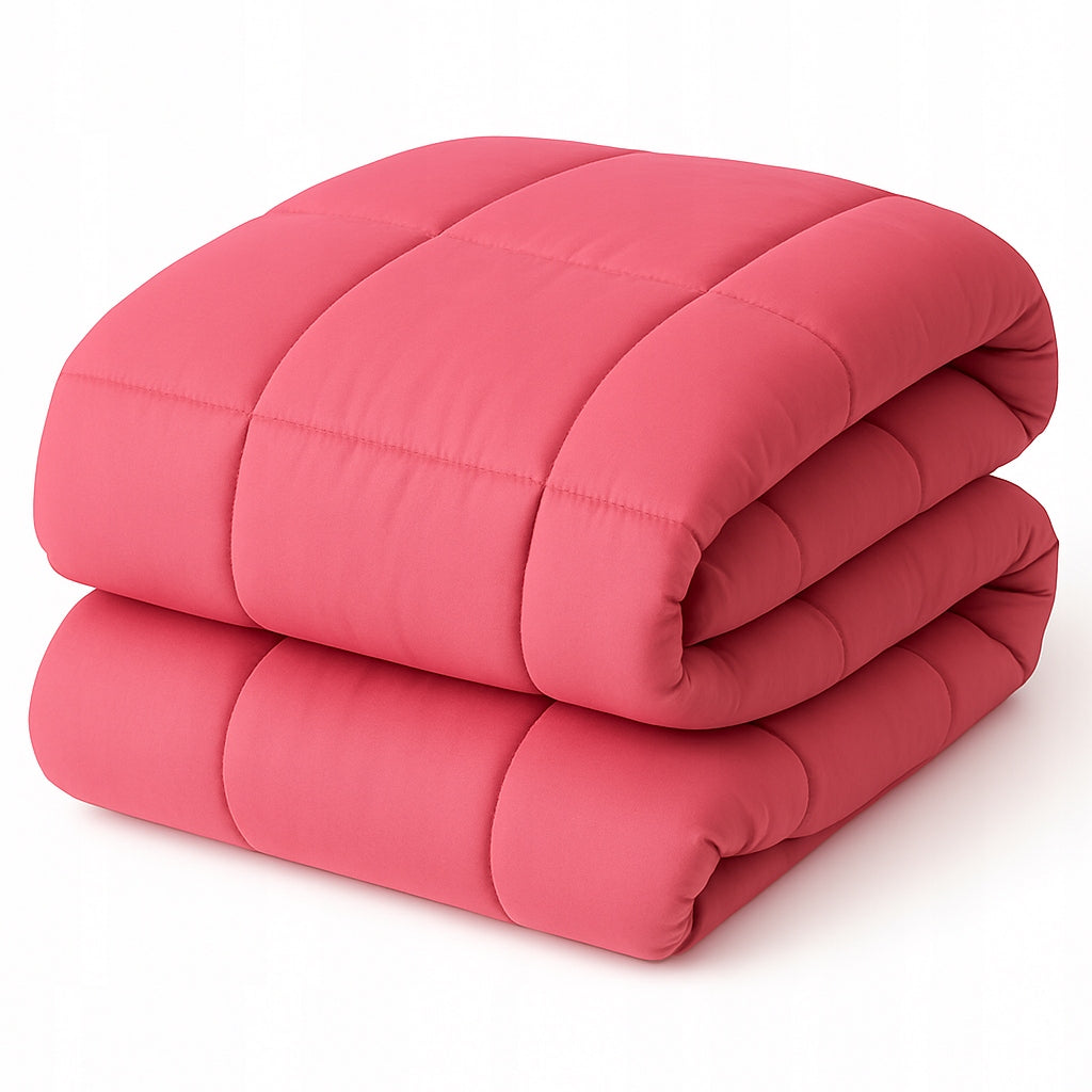 Kołdra premium lekka półpuchowa 140X200 całoroczna puch gęsi polski produkt bawełniane poszycie, mieszanka puchów