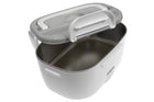 Elektryczny lunch BOX termos obiadowy pojemnik 24V samochodowy biurowy podgrzewacz do posiłków 1100 ml, na ciepły obiad