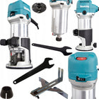 Frezarko-wycinarka Makita RT0702C 710W trymer stolarski, do obróbki krawędzi, tuleja 6/8 mm, głębokość frezowania 40 mm