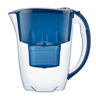 Dzbanek filtrujący Aquaphor Amethyst 2,8 l granatowy z 7 wkladami Maxfor+ niebieski