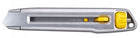 NÓŻ interlock Stanley ostrze łamane 18mm 4-10-018 przecinak do kartonu, papieru i folii, metalowy