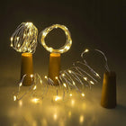 LAMPKI DRUCIKI 20 LED NA BATERIE KOREK DO BUTELKI 6 SZTUK