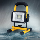 Halogen przenośny LED 30W roboczy naświetlacz budowlany SMD lampa uchwyt reflektor warsztatowy 2400 lm 6500K IP44 do