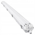 Oprawa Hermetyczna LED 120cm Lampa z Blachą do Świetlówek 2x T8 do Garażu sufitowa natynkowa, trzonek G13, bez źródła