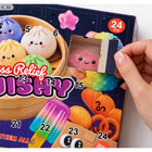 KALENDARZ ADWENTOWY SQUISHY GNIOTKI 24 okienka PIEROŻKI DUMPLINGS stojący