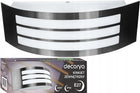 LAMPA ŚCIENNA NA ŚCIANĘ KINKIET DO PRZEDPOKOJU ATRIUM HOLU NA KORYTARZ E27 oprawa oświetleniowa aluminiowa 1 punkt 14 W