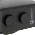 Termowentylator AD 7725 Black 2000W 2 Poziomy Mocy + Termostat czarny farelka elektryczna grzejnik do pokoju piecyk z