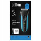 Golarka Braun Series 3+, 3040S, trymer, maszynka, prezent dla faceta foliowa