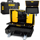 Dewalt DS150 Kufer skrzynia Walizka z oryganizerem Mocna i wytrzymała pojemnik na elektronarzędzia, futerał