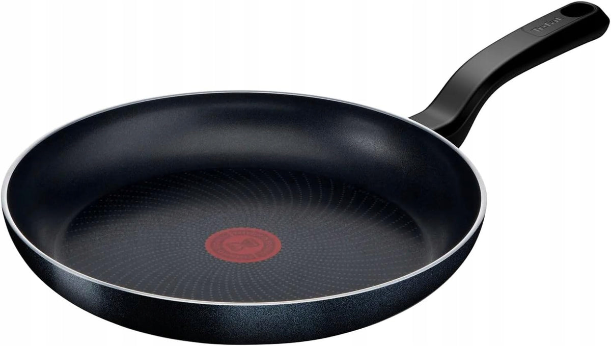 Patelnia tradycyjna Tefal 28 cm non-stick Tytanowa Indukcja/Gaz do smażenia, okrągła na kuchnię ceramiczną i elektryczną
