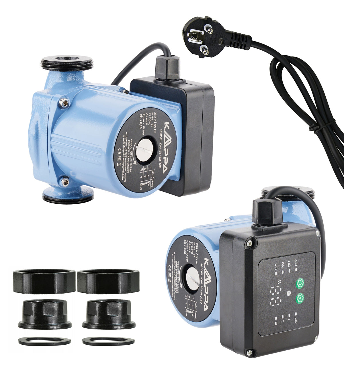 25-60/130 POMPA OBIEGOWA ENERGOOSZCZĘDNA CYRKULACYJNA WODY CO ELEKTO 25-6