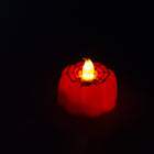 ŚWIECZKI DYNIE LED HALLOWEEN LAMPIONY DEKORACJE ZESTAW 12SZT NA BATERIE ozdoba jesienna, dekoracja stołu, z tworzywa