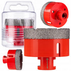 OTWORNICA DIAMENTOWA DO BETONU GRESU PUSZEK PŁYTEK 68 MM M14 MAPOWER koronka wiertnicza, glazura, ceramika, marmur