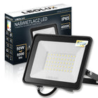Halogen Lampa Naświetlacz LED SMD 50W IP65 premium reflektor zewnętrzny 4500 lm 6000 K do ogrodu, elewacji i podjazdu