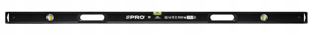 Poziomnica PRO900 heavy duty black 2XFREZ uchw. 200cm poziomica budowlana, libella do wyznaczania pionu i poziomu, narzędzie montażowe