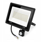 Halogen 100W LED Naświetlacz Zewnętrzny Lampa Czujnik Ruchu Zmierzchu Garaż reflektor IP66 11000 lm 4500 K neutralna