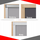 Roleta dachowa termo do okien fakro velux 78x118cm zaciemniająca, kasetowa, osłona przeciwsłoneczna, montaż inwazyjny