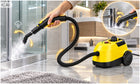 Myjka parowa czyścik do okien MOP parowy odkurzacz Zestaw akcesoria 2100W Parownica ciśnieniowa 4 bar, czyszczenie fug