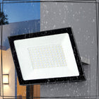 Halogen reflektor LED lampa zewnętrzna ścienna kinkiet ogrodowy 100W 8000lm naświetlacz do podjazdu tarasu elewacji