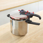 Szybkowar TEFAL Secure Trendy Pressure 8L INDUKCJA garnek ciśnieniowy, srebrny, do mycia w zmywarce