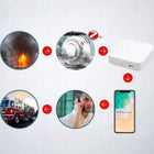 Czujnik Dymu Głośny bezprzewodowy Detektor sensor Alarm Pożaru WiFi Do tuya wykrywacz zadymienia, ostrzegacz