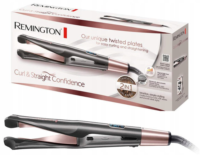 Prostownica lokówka do włosów Remington Curl&Straight Confidence S6606 47 w