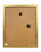 Ramka na zdjęcie 30x40 cm Luxor Złota ze szkłem wisząca do salonu pokoju MDF na jedną fotografię dekoracja ścienna