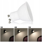 10x Żarówka LED SMD GU10 1W=15W 100lm barwa neutralna premium reflektorowa do punktowego oświetlenia, białe światło