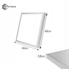 Panel LED 36W natynkowy 40x40cm kwadratowy Plafon lampa sufitowa, oprawa oświetleniowa, biała, zintegrowane źródło